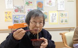 「おいしいね♪」