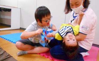 　せんせい、見て～♪