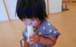 私はイチゴ味にしました