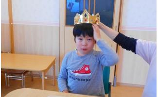 かんむり被って、かっこいい＾＾