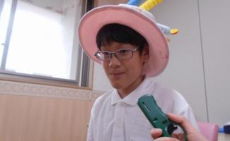 インタビューを受けてます！