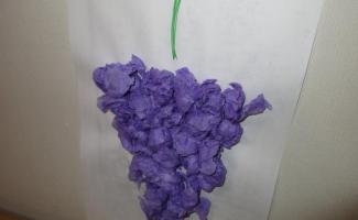 立体的なぶどう　美味しそう🍇