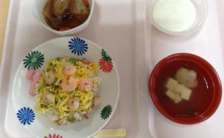 ちらし寿司！彩り豊かな一品！