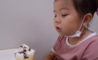 チョコソースたっぷり♡