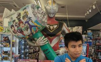 ウルトラマンとポーズ♫