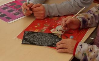 スクラッチアート！