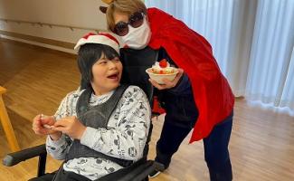 サンタさん??トナカイ？？？登場