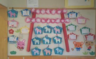 素敵な絵馬が出来ました☆