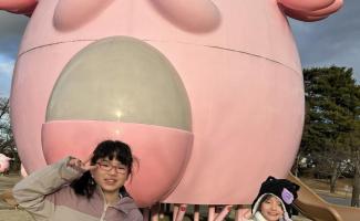 ラッキーと一緒に☆