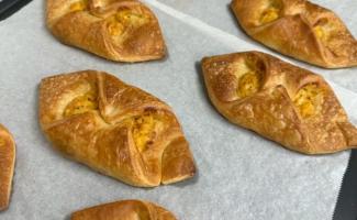 エッグベーコンデニッシュも人気でした🥖