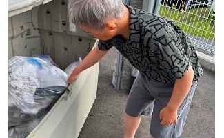 しっかりゴミを捨てました👌